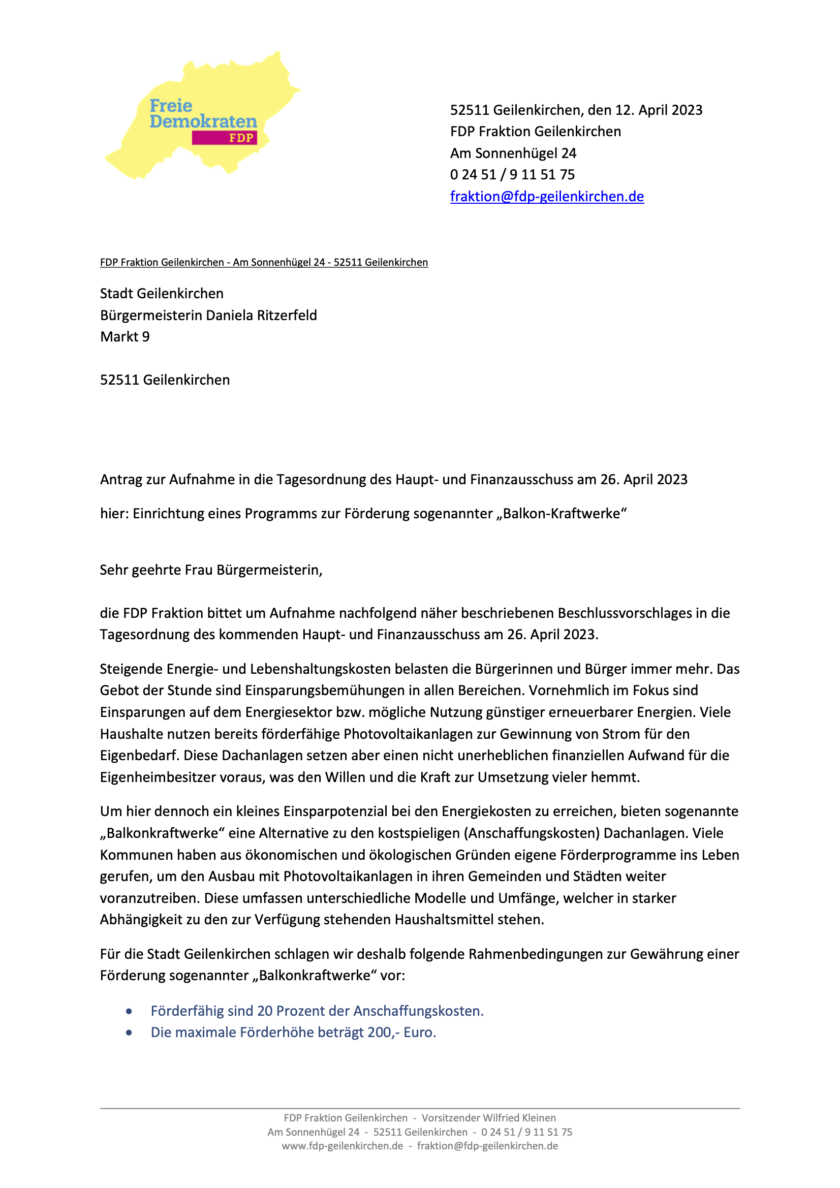 Antrag Balkonkraftwerke